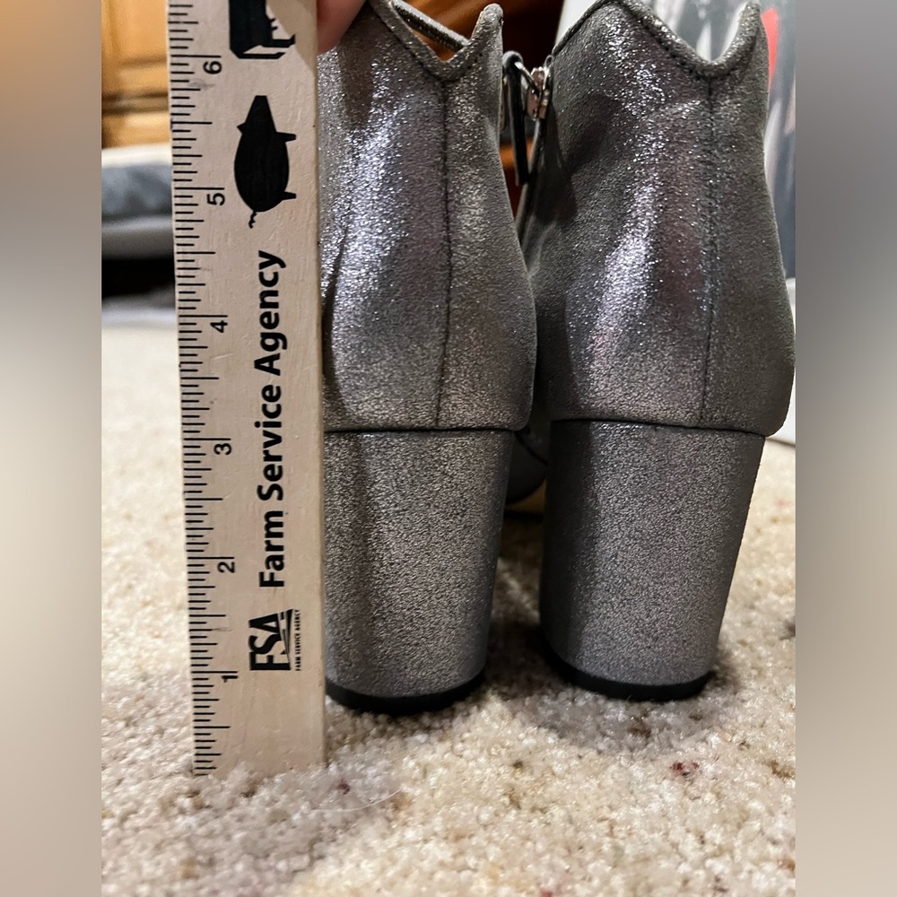 WHBM silver booties - Picture 8 of 8